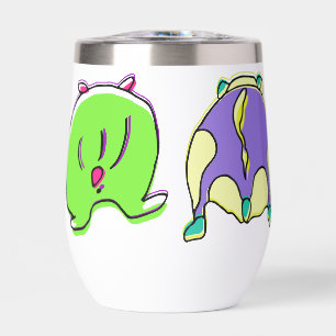 Colourful Hamster Butts Large Design