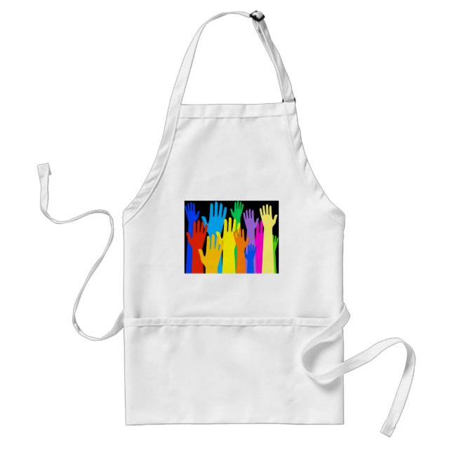 Colourful Hands Standard Apron (Front)
