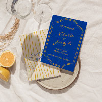 Colourful Handwritten Retro Pinstripe Italy Weddin