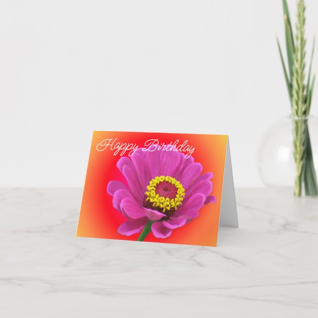 colourful Happy Birthday card by Jo Images (Front)