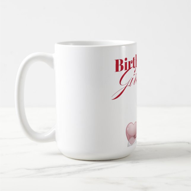 "Colourful Happy Birthday Mug Cheerful Gift for yo (Left)