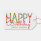 Colourful Happy Birthday Personalised Gift Tags