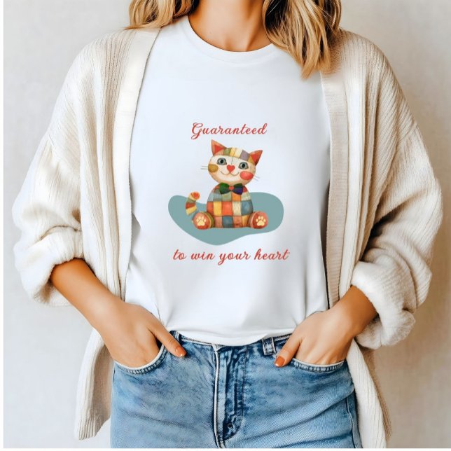 Colourful Happy Cat Conversation Starter T-Shirt (Creator Uploaded)