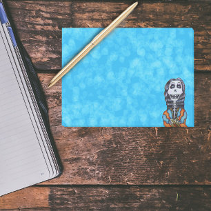 Colourful Happy Day of the Dead Skeleton Post-it Notes