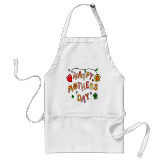 Colourful Happy Mothers Day Standard Apron