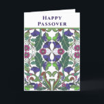Colourful Happy Passover Star of David Holiday<br><div class="desc">Decorative "Happy Pesach" greeting card with Star of David on the inside.You can customise the greeting on the front and the message on the inside of the card.</div>