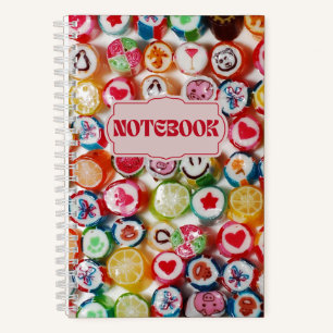 Colourful Hard Candy Notebook