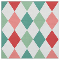 Colourful Harlequin Geometric Pattern