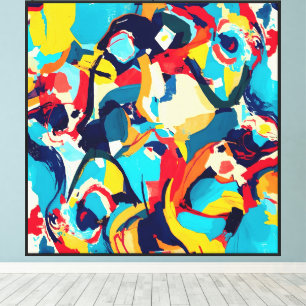 Colourful Harmony Canvas Print