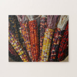 Colourful Harvest Corn Jigsaw Puzzle