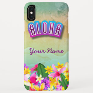 Colourful Hawaiian Beach Themed iPhone XS Max Case