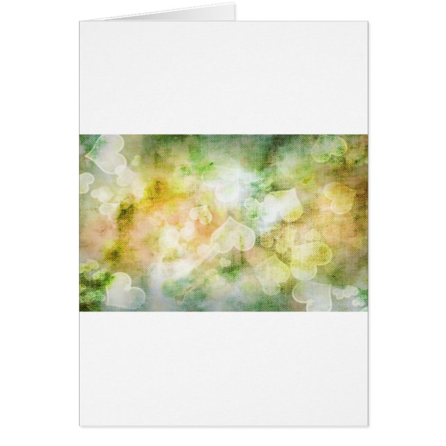 Colourful Heart Background (Front)