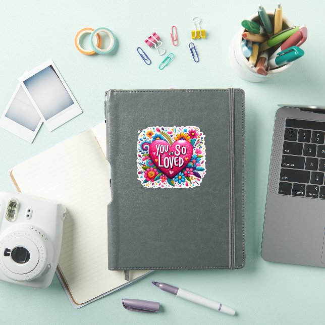 Colourful Heart of Love & Positivity (iPad Cover)