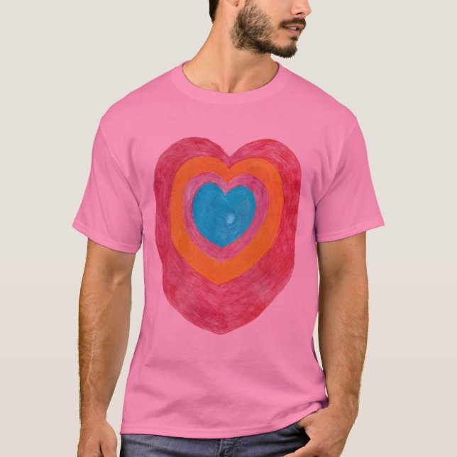 Colourful Heart Shirt (Front)