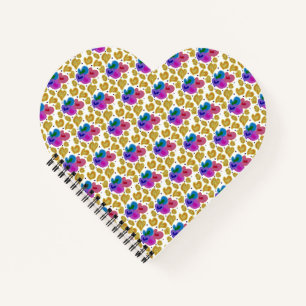 Colourful Hearts Design  Valentine's Day  Notebook
