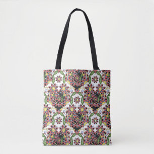 Colourful Hearts, Seamless Romantic Pattern. Tote Bag