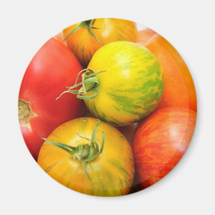 Colourful Heirloom Tomatoes Magnet