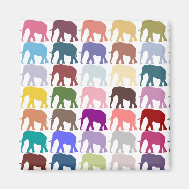 Colourful Herd Magnet (Front)