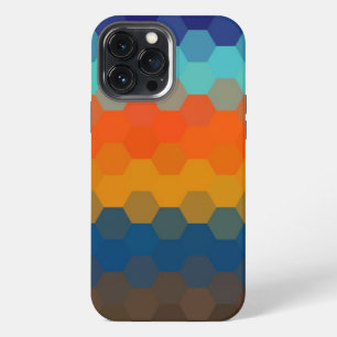 Colourful Hexagon Seamless Pattern iPhone 13 Pro Max Case