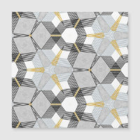 Colourful hexagon square: geometric kaleidoscope.