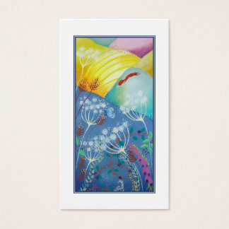 Colourful Hills, Plants and Fox.