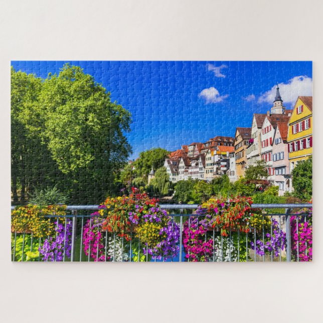 Colourful Historical Buildings Landscape Germany Jigsaw Puzzle (Horizontal)