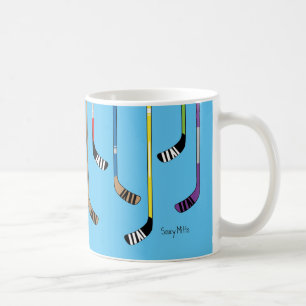 Colourful Hockey Sticks Coffee Mug