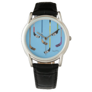 Colourful Hockey Sticks Watch