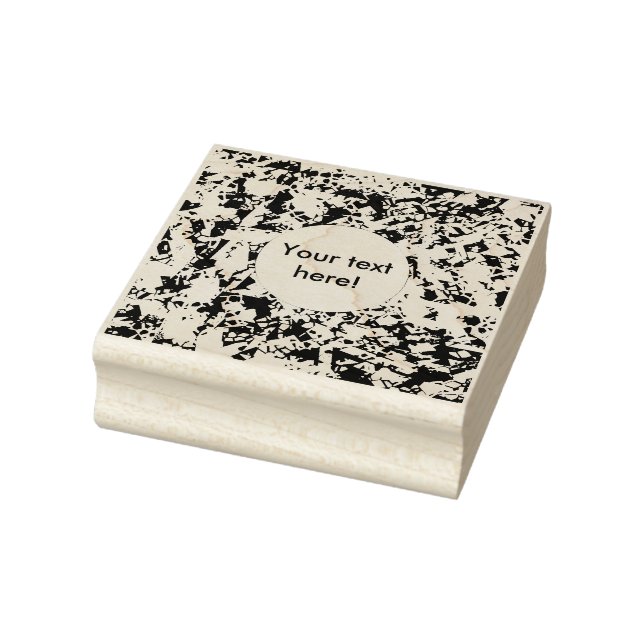 Colourful holes texture rubber stamp (Stamp)