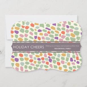 colourful holiday cheers card