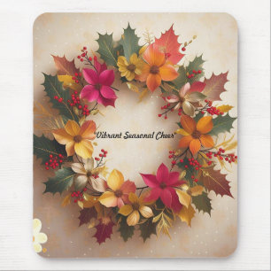 "Colourful Holiday Magic" Mouse Mat
