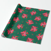 Colourful Holiday Wrapping Paper