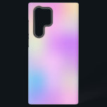 Colourful holographic background samsung galaxy case<br><div class="desc">Image of a colourful holographic background with a soft blend of blue,  purple,  and pink.</div>