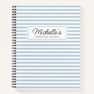 Colourful Homeschool Copy Work Notebook