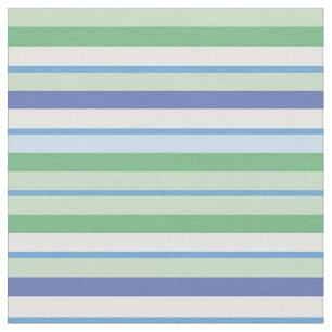Colourful horizontal stripes fabric