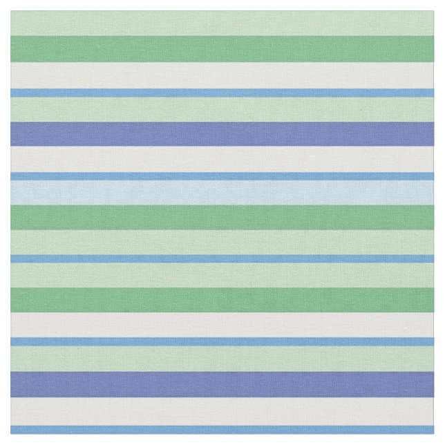 Colourful horizontal stripes fabric (Close Up)