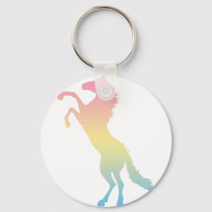 Colourful Horse Key Ring
