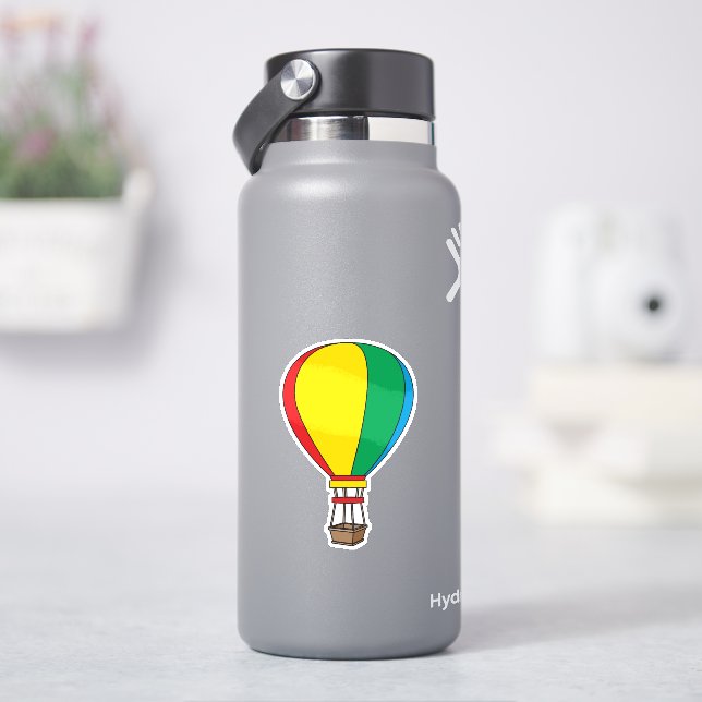 Colourful Hot Air Balloon (HydroFlask)
