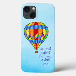 Colourful Hot Air Balloon iPhone 13 Case