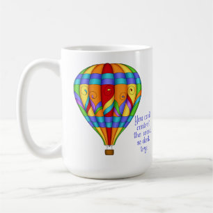 Colourful Hot Air Balloon Coffee Mug