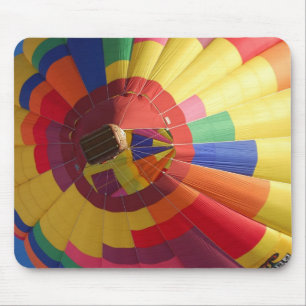 Colourful Hot Air Balloon Mouse Mat