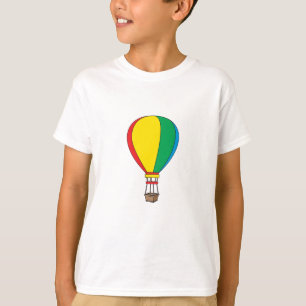 Colourful Hot Air Balloon T-Shirt