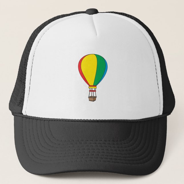 Colourful Hot Air Balloon Trucker Hat (Front)