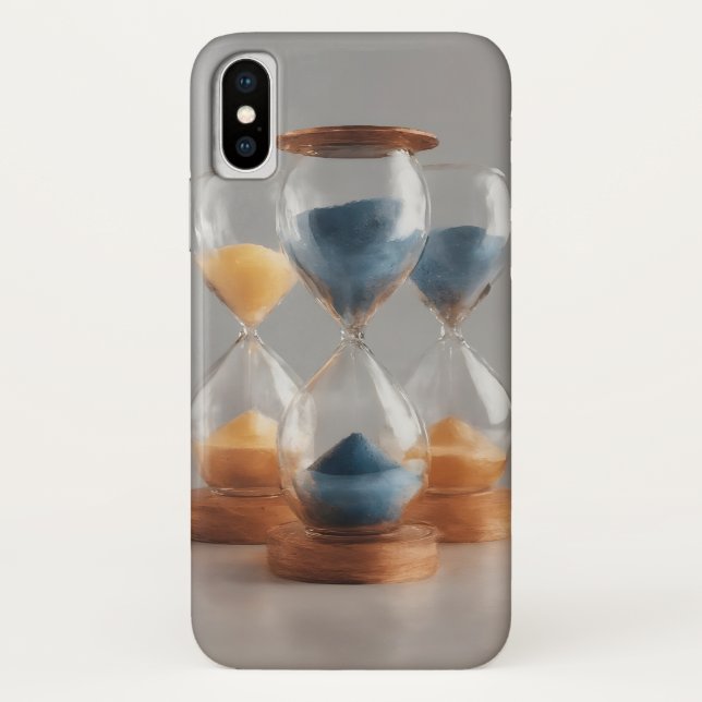 Colourful Hourglass Trio Mobile Case (Back)