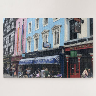 Colourful Houses Pride Greek Street Soho London Jigsaw Puzzle