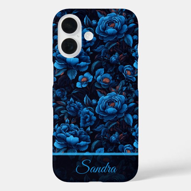 Colourful Housewarming Gift Rose Floral Custom Case-Mate iPhone Case (Back)