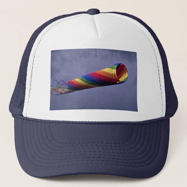 Colourful Huge and colourful windsock Trucker Hat (Front)