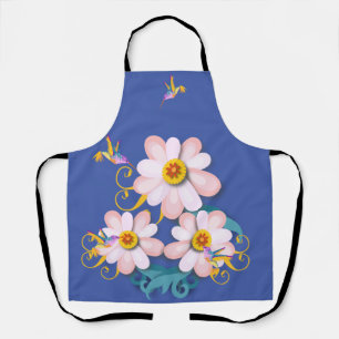 Colourful Humming Bird   Apron