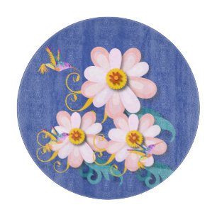 Colourful Humming Bird   Cutting Board