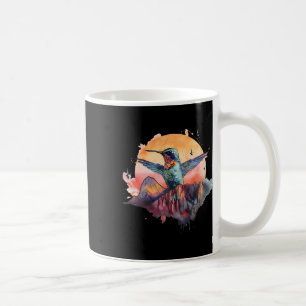 Colourful Hummingbird Bird Watching Earth Day Natu Coffee Mug